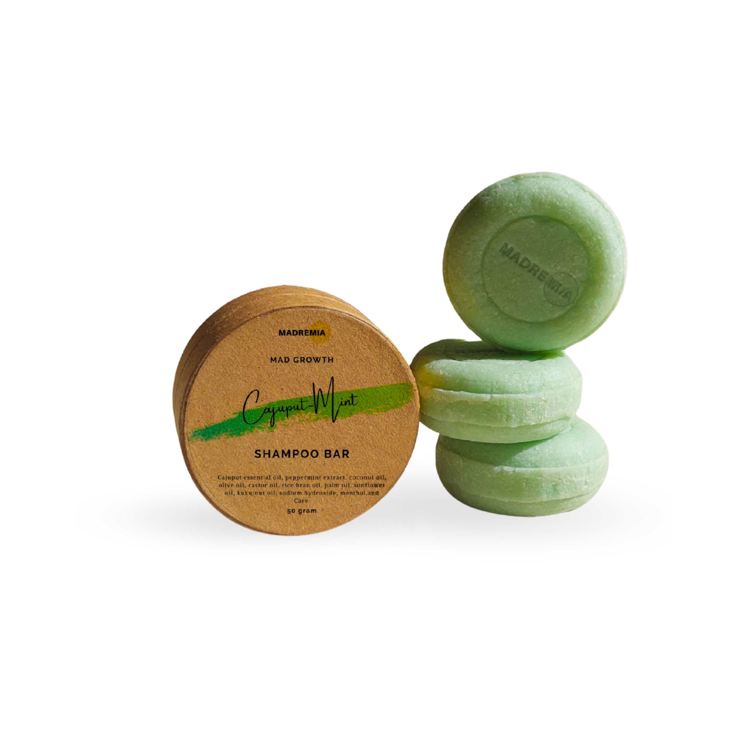 Mad Cajuput Mint Shampoo Bar