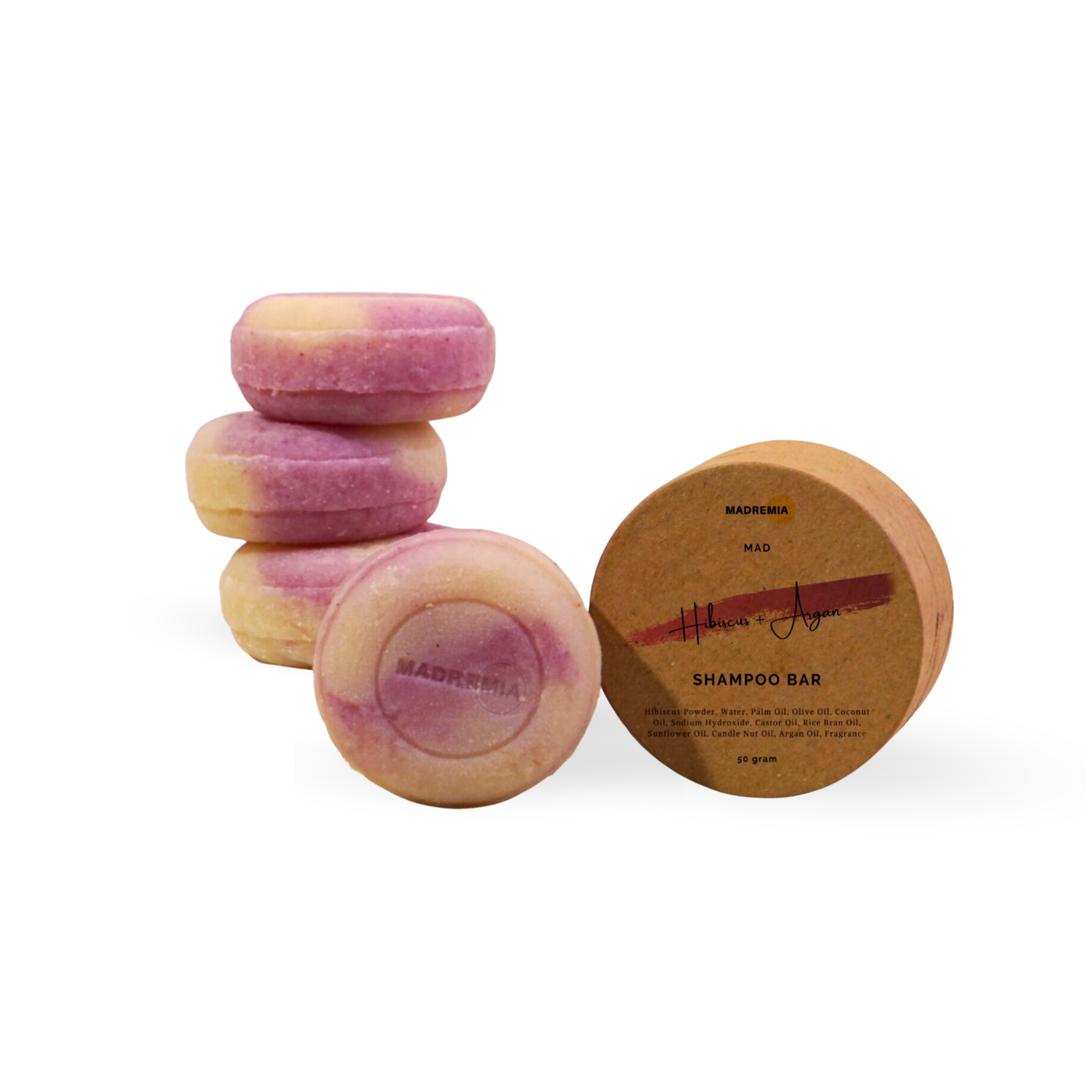 Mad Hibiscus Argan Shampoo Bar