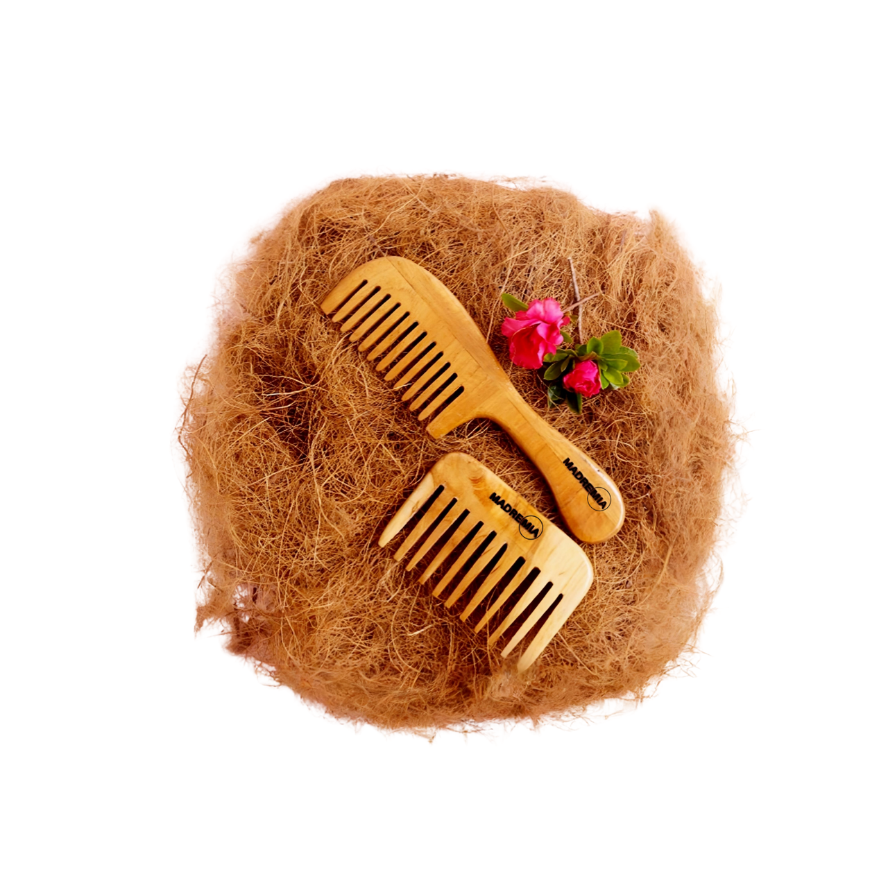 Mad Head Wooden Comb