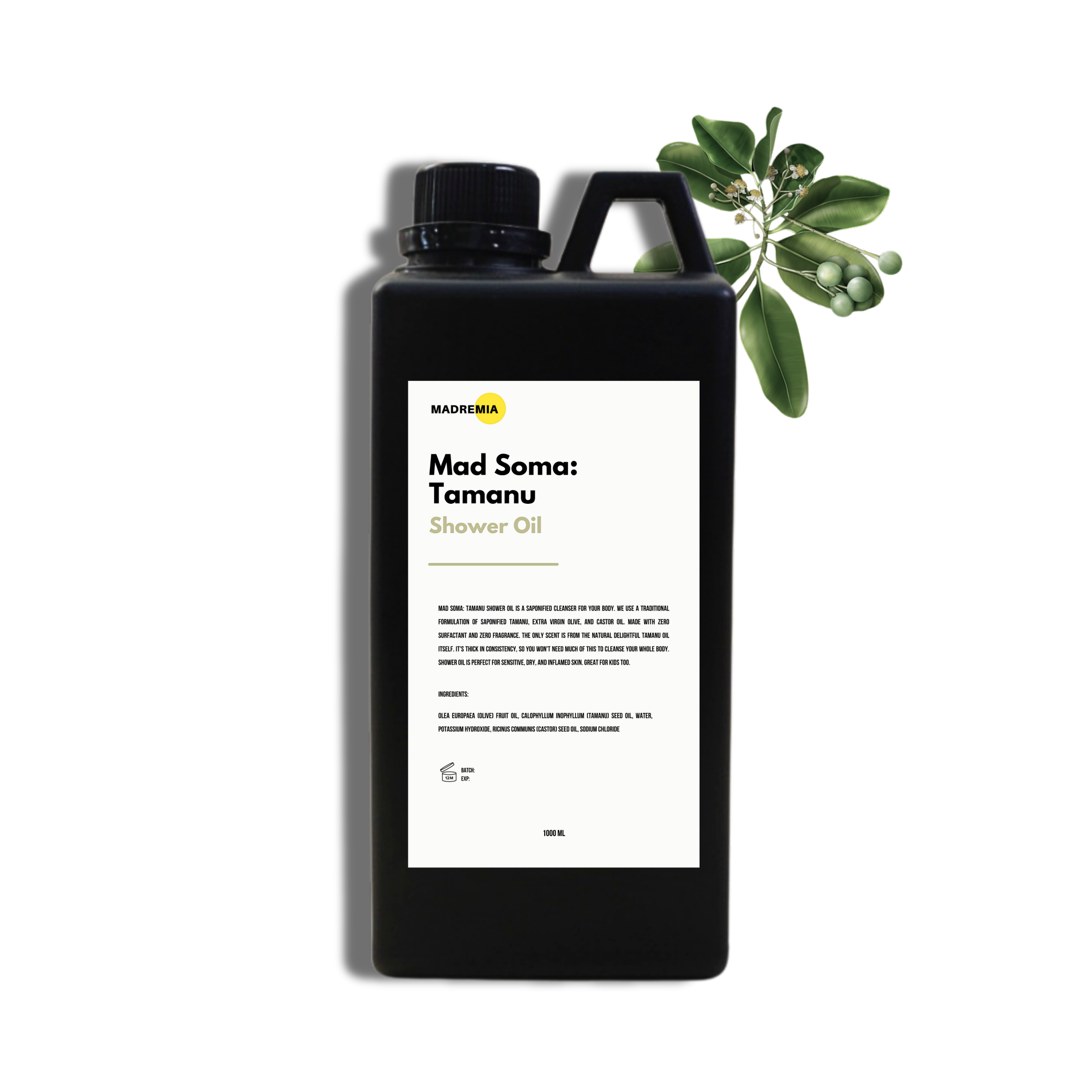 Refill Mad Soma Tamanu Shower Oil