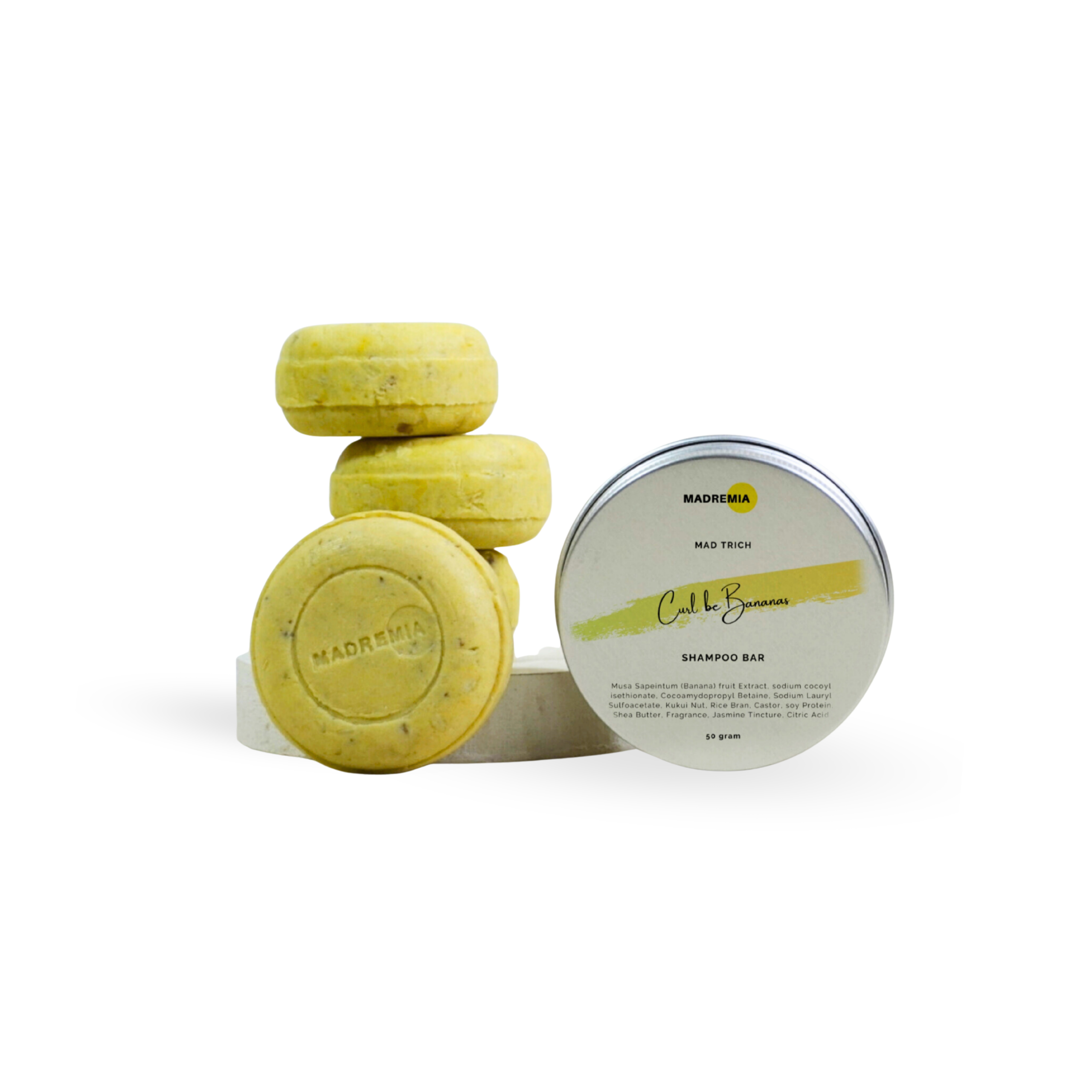 MAD TRICH: Curl be Bananas Shampoo Bar